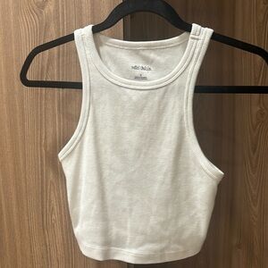 White crop top from Target